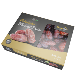 تمر المجدول الفلسطيني الفاخر (جامبو) – القبة الذهبية – ٥ كغ