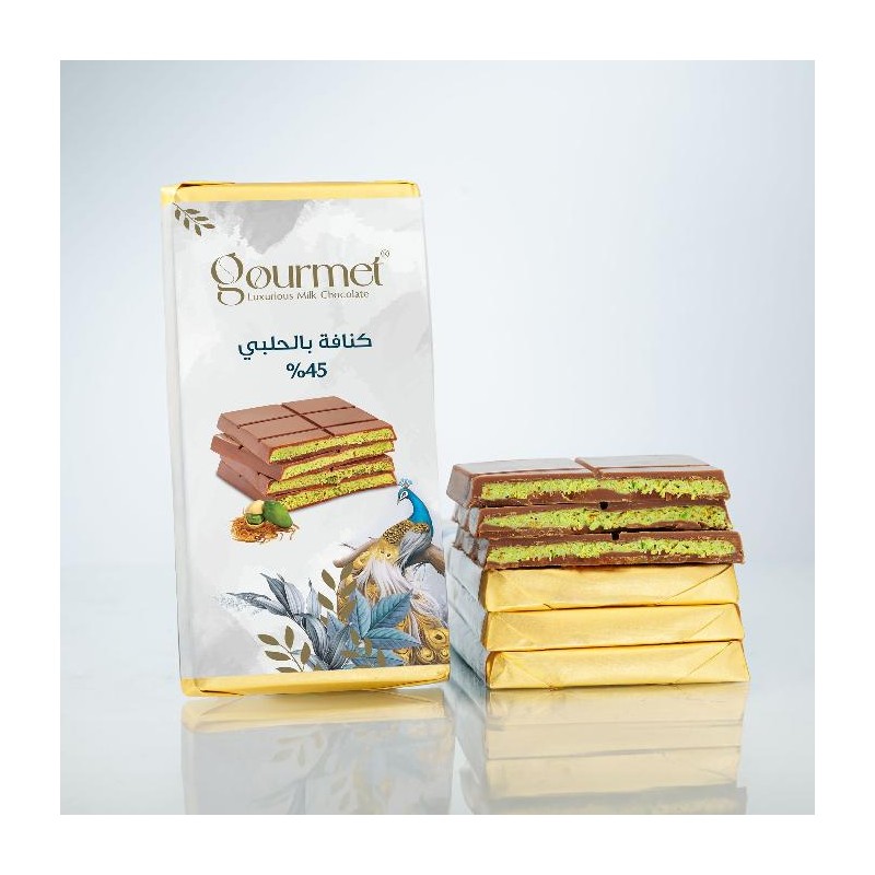 Palestinian Pistachio & Kunafa Chocolate 83g