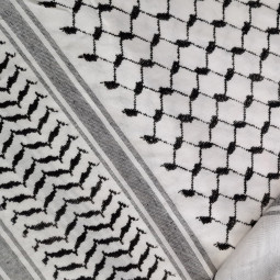 شماغ حرْباوي أصلي (أبيض/أسود) تقليدي