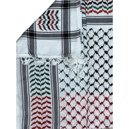 شماغ حرْباوي أصلي – تصميم أحمر وأبيض