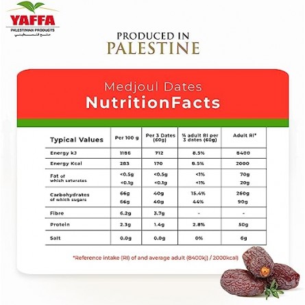 Medjoul Dates (Large) 500g, (Clearance 11/11/2026)