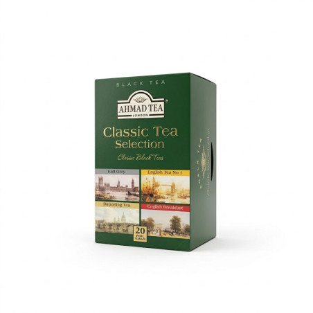 Ahmad Tea Classic Tea selection 20 foil tea Bags
