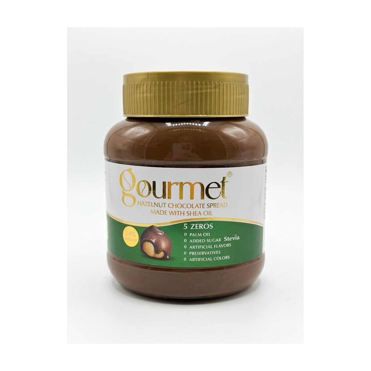 Gourmet Hazelnut Chocolate Spread Made with Shea Oil ( zero added sugar )