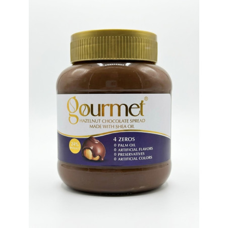 copy of Gourmet Hazelnut Chocolate Spread Made with Shea Oil ( zero added sugar )