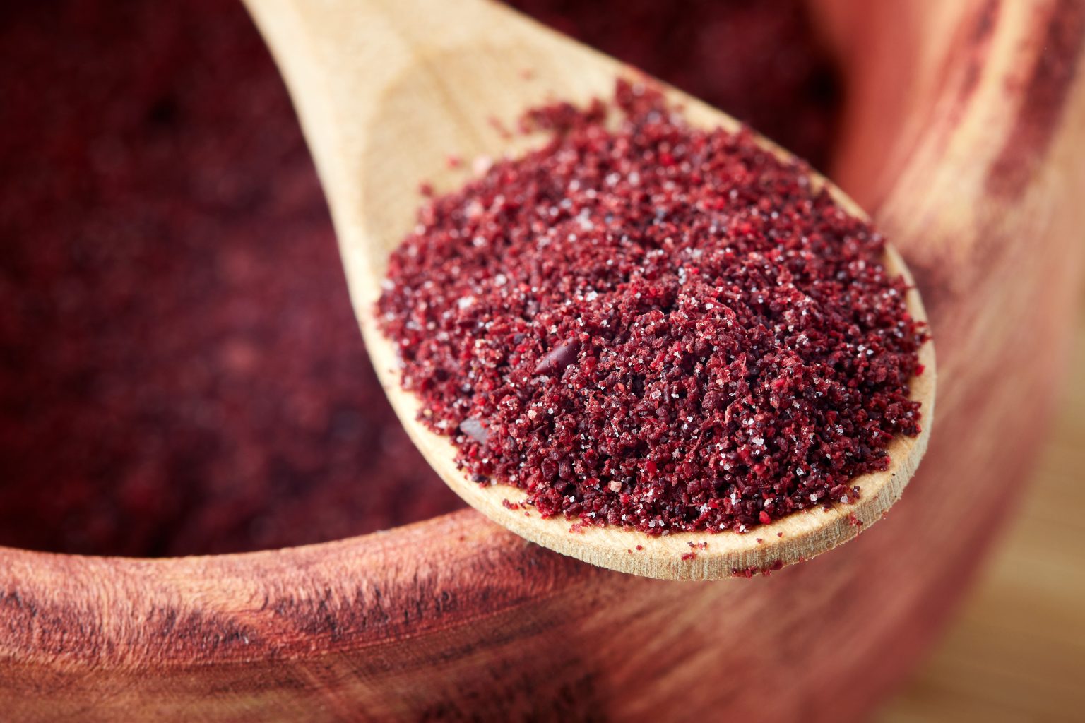 Ground sumac spice